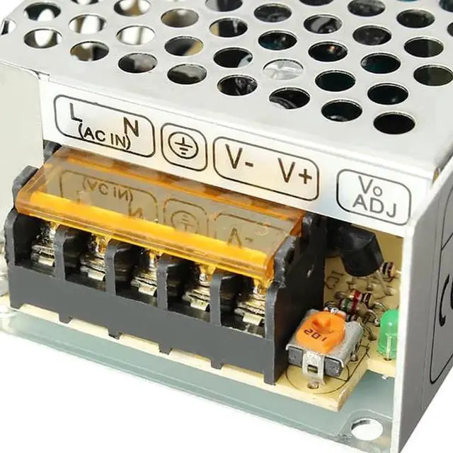 Alt view image 3 of 6 - WRIARICH AC 110-220V to DC 5V 4A 20W Switching Power Supply Driver Transformer for LED Strip Lights
