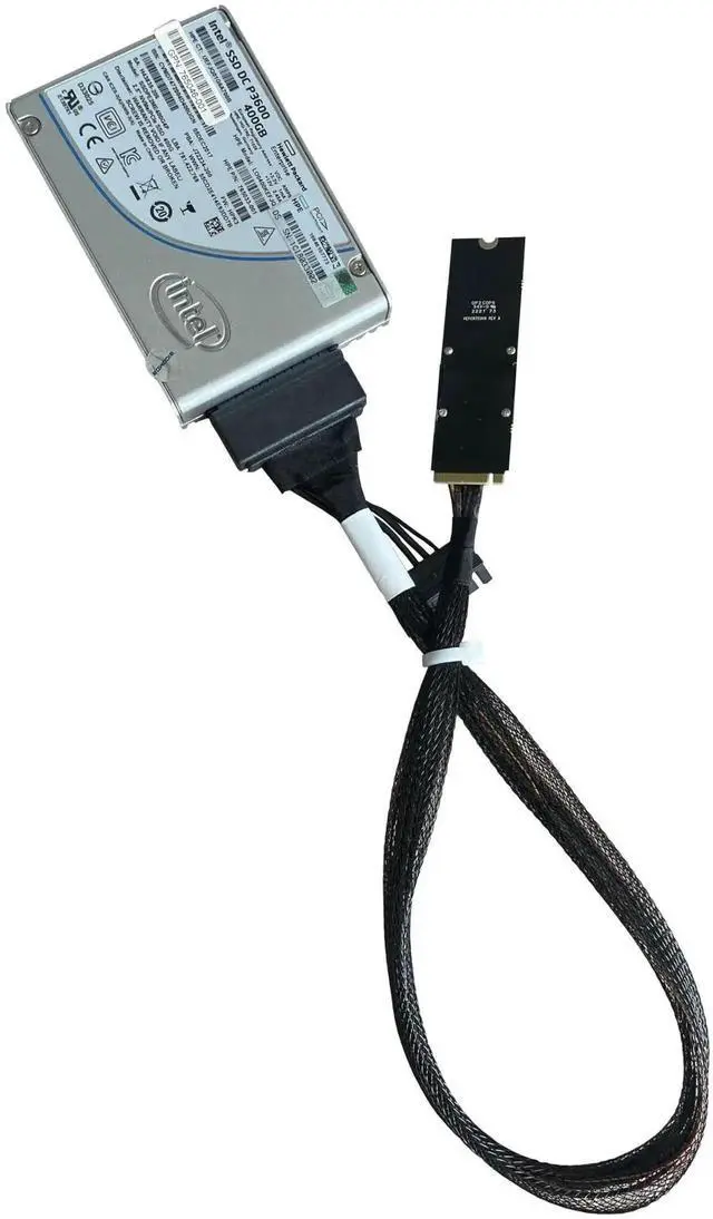 Alt view image 2 of 4 - WRIARICH PCIe 4.0 M.2 NGFF M-Key Host to U.2 SFF-8639 NVMe SSD Converter Adapter, Enterprise U.2 Storage Expansion Kit with 75CM Long SATA Power Extension Cable