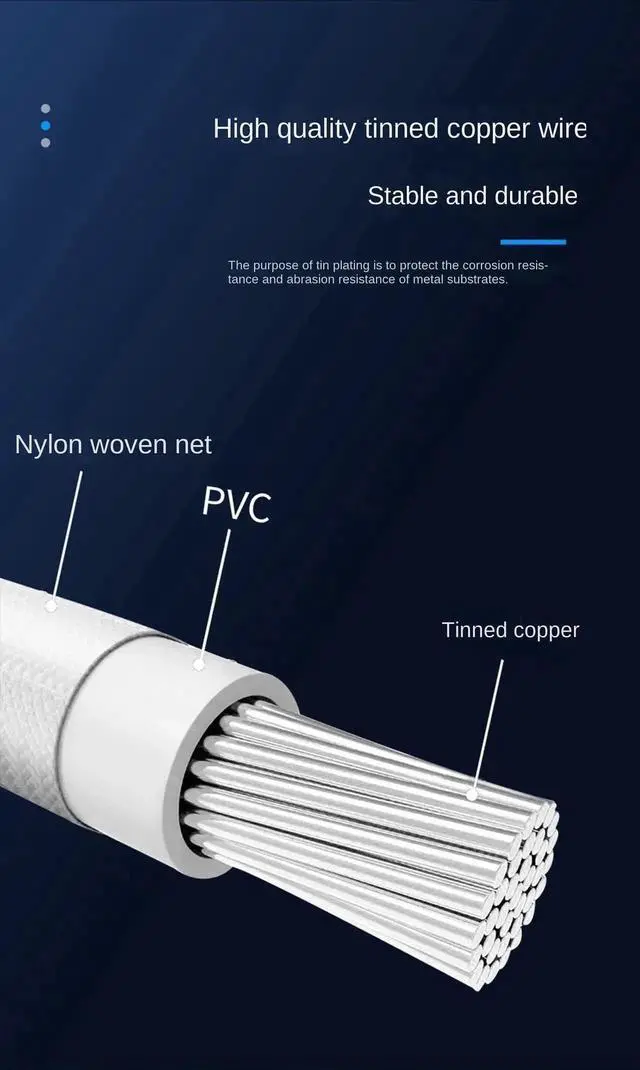Alt view image 5 of 7 - WRIARICH RGB Luminous 24Pin ATX Power Extension Cable, Dual-Head Acousto-Optic Sync Fiber Optic Glow Cord, 18AWG Tinned Copper, 245mm