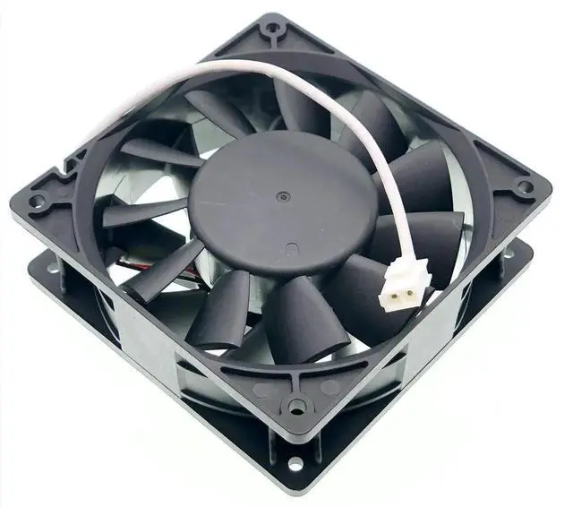 Alt view image 5 of 7 - WRIARICH 120x120x38mm DC24V 2.40A Cooling Fan for PFB1224UHEC8X PN-406345 Rev06, 5500RPM High Airflow Industrial Fan