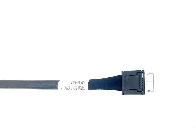 Alt view image 3 of 5 - WRIARICH SFF-8087 38Pin Mini SAS to 4 SATA SSD Breakout Cable with Power Supply, 100CM Internal Hard Drive Multi-Drop Wire