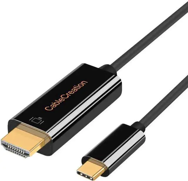 Main image of WRIARICH CableCreation 2-Pack 6FT USB C to HDMI Cable, Thunderbolt 3 Supported 4K Type-C Cord for MacBook Pro, New iPad Pro, 2017 iMac, Chromebook Pixel, Dell XPS 13/15