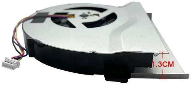 Alt view image 2 of 3 - WRIARICH CPU Cooling Fan Replacement for ASUS K550J K550JK A550J A550JV X550J FX50J F550JK FH5900V R510JK Gaming Laptop Cooler