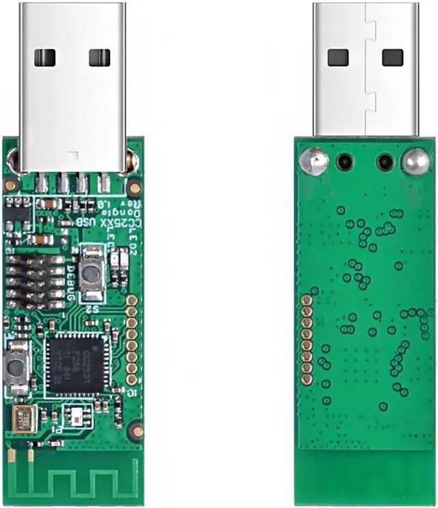 Alt view image 5 of 7 - WRIARICH 3 Pack CC2531 USB Zigbee Bare Board Packet Sniffer Protocol Analyzer Dongle, Compatible with BASICZBR3 & S31 Lite zb