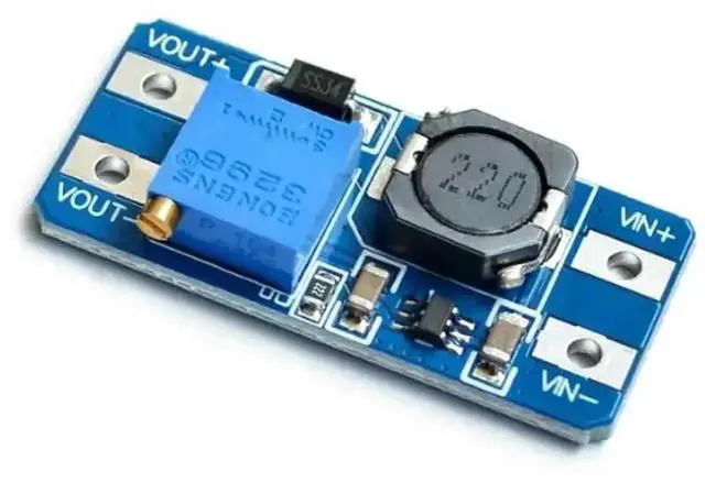 Main image of WRIARICH MT3608 DC-DC Step Up Power Module, 2A Boost Voltage Converter Board