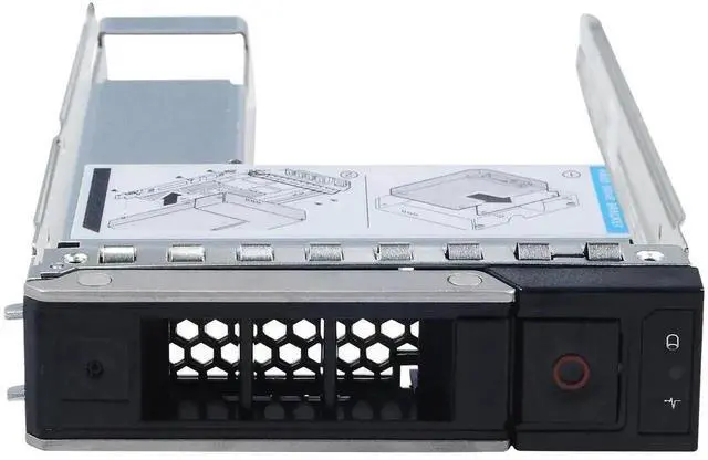 Alt view image 4 of 7 - 3.5 LFF Hard Drive Tray Caddy X7K8W 0X7K8W Y796F 0Y796F with 2.5" SSD HDD Converter Bracket, Hot Swap Carrier Compatible with Dell PowerEdge 14G 15G 16G R640 R740 R650 R750 T550 R660 R760 T560 Server