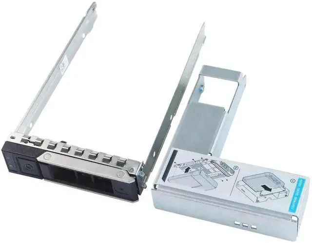 Main image of 3.5" LFF Hard Drive Tray Caddy X7K8W 0X7K8W Y796F 0Y796F with 2.5" SSD HDD Conversion Adapter, Hot Swap Carrier Compatible with Dell PowerEdge 14G 15G 16G R640 R740 R650 R750 T550 R660 R760 T560 Serve