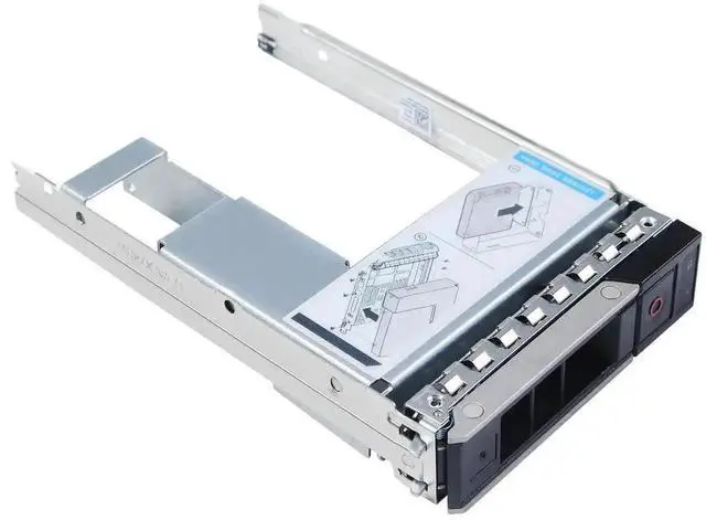 Alt view image 3 of 6 - 3.5" LFF Hard Drive Tray Caddy X7K8W 0X7K8W Y796F 0Y796F with 2.5" SSD HDD Conversion Adapter, Hot Swap Carrier Compatible with Dell PowerEdge 14G 15G 16G R640 R740 R650 R750 T550 R660 R760 T560 Serve