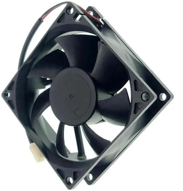 Alt view image 2 of 7 - WRIARICH PL80S12H DC Brushless Cooling Fan, 8025 80×80×25mm 12V 0.17A 2-Wire Replacement Cooler