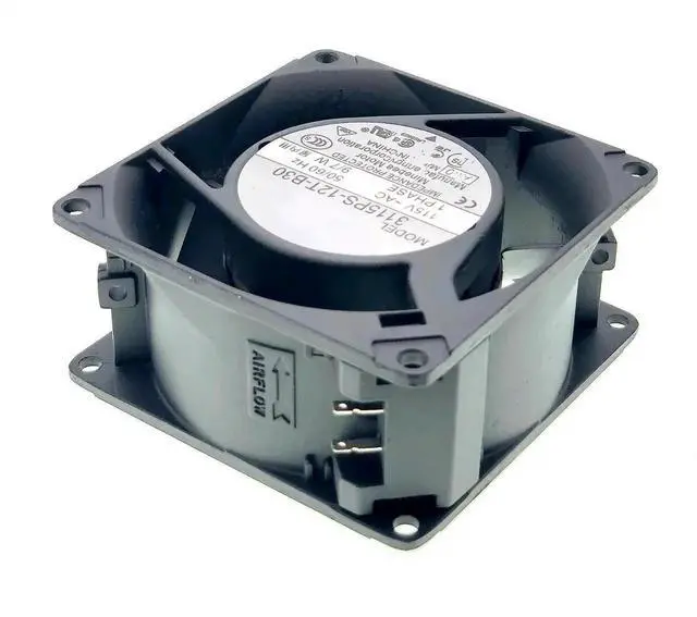 Alt view image 2 of 7 - WRIARICH 8038 80x80x38mm AC Cooling Fan 3115PS-12T-B30 115V