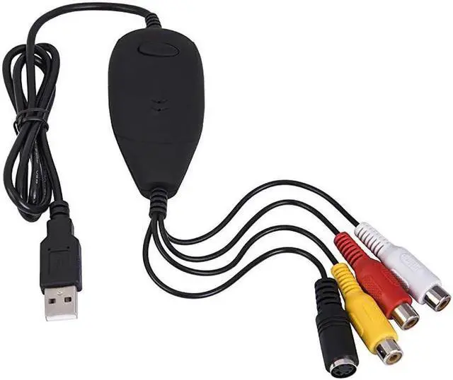 Alt view image 3 of 4 - WRIARICH USB 2.0 Video Capture Adapter, Analog AV Video Recording Card Compatible Windows XP 2000 Vista Win7 Win8