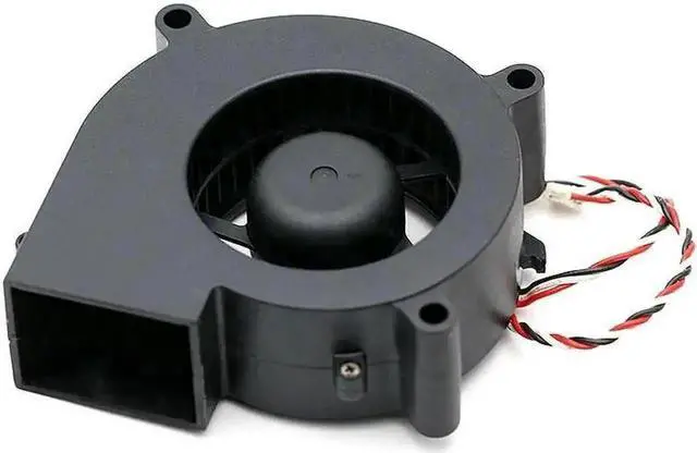 Alt view image 2 of 3 - WRIARICH 7025 7CM 3-Wire Blower Fan 12V 1.02W, Replacement for Sunon GB1207PTV3-A Projector Cooling Fan
