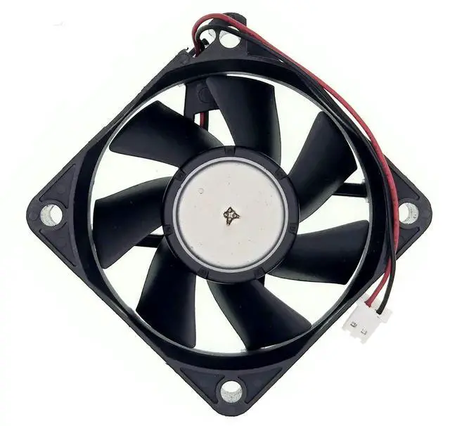 Alt view image 5 of 7 - WRIARICH Replacement 6015 Silent Cooling Fan 2406RL-04W-M30, DC12V 0.08A, 60×60×15mm 2-Wire Axial Fan