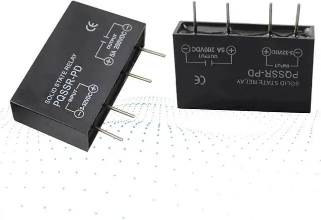 Alt view image 2 of 6 - WRIARICH PQSSR-P Ultra-Thin PCB SSR 5A Solid State Relay, Input 332VDC, Output 5200VDC / 5380VAC