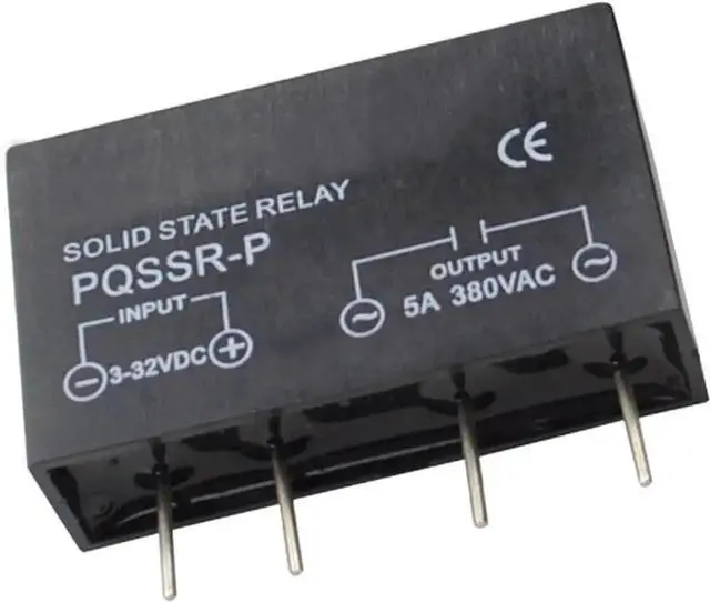Alt view image 4 of 6 - WRIARICH PQSSR-P Ultra-Thin PCB SSR 5A Solid State Relay, Input 332VDC, Output 5200VDC / 5380VAC