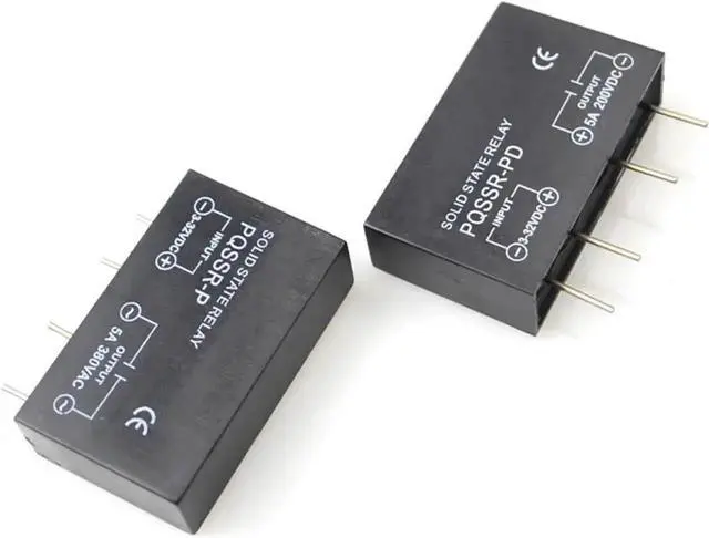 Alt view image 5 of 6 - WRIARICH PQSSR-P Ultra-Thin PCB SSR 5A Solid State Relay, Input 332VDC, Output 5200VDC / 5380VAC