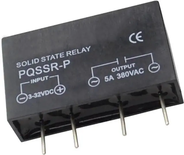 Alt view image 6 of 6 - WRIARICH PQSSR-P Ultra-Thin PCB SSR 5A Solid State Relay, Input 332VDC, Output 5200VDC / 5380VAC