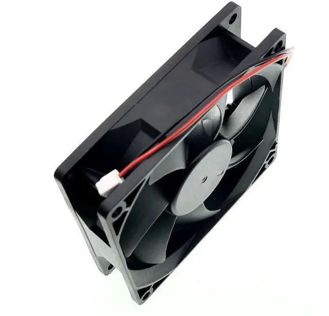 Alt view image 2 of 7 - WRIARICH Replacement 9025 Brushless Cooling Fan PY-9225H12S, DC 12V 0.35A, 90×90×25mm 2-Pin 2-Wire Fan