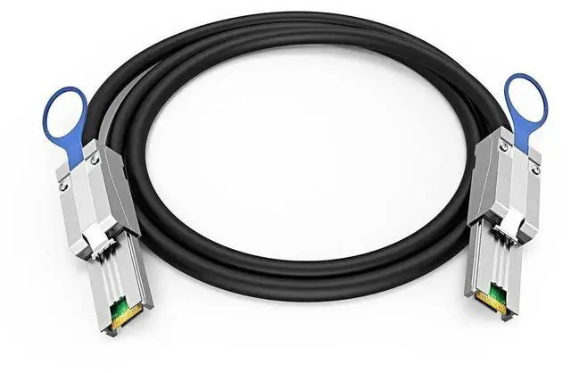 Alt view image 4 of 6 - WRIARICH 1M External Mini SAS Cable, SFF-8088 26Pin Male to SFF-8088 26Pin Male High-Speed Storage Server Cable