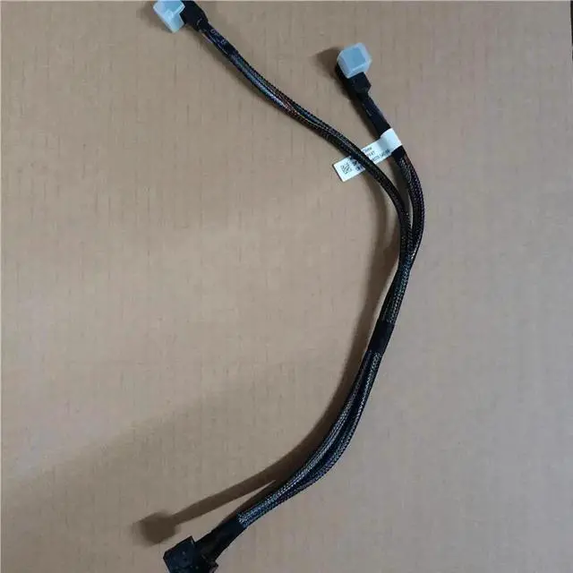 Main image of WRIARICH WFF4T Dual Mini SAS SFF-8643 RAID Cable for Dell PowerEdge R330 R430 Server Hard Drive Backplane Array Card