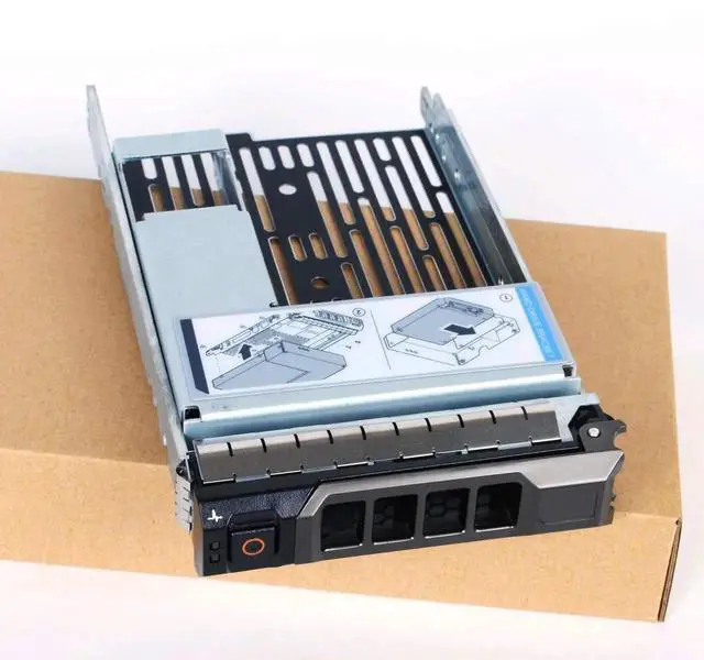 Alt view image 4 of 5 - 3.5 Inch SAS SATA Hot Swap Hard Drive Tray Caddy P/N F238F 0F238F KG1CH with Removable 2.5" SSD HDD Adapter, Mixed Drive Carrier Bracket for Dell PowerEdge T340 T440 T640 T430 T630 R730 R930 T420 T620