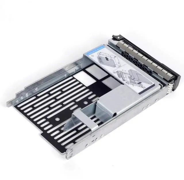 Alt view image 5 of 5 - 3.5 Inch SAS SATA Hot Swap Hard Drive Tray Caddy P/N F238F 0F238F KG1CH with Removable 2.5" SSD HDD Adapter, Mixed Drive Carrier Bracket for Dell PowerEdge T340 T440 T640 T430 T630 R730 R930 T420 T620