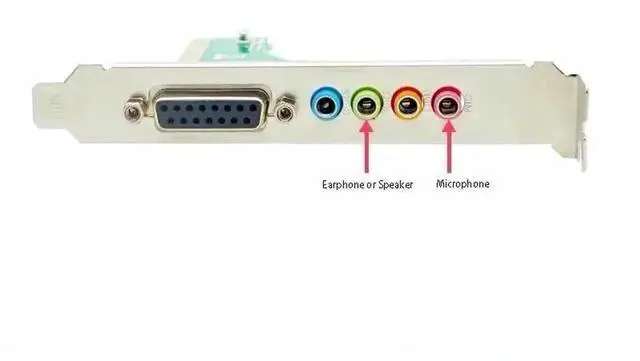 Alt view image 5 of 6 - WRIARICH C-Media 8738 PCI Sound Card, 4.1 Channel Independent Internal Audio Expansion Adapter for Desktop PC Motherboard