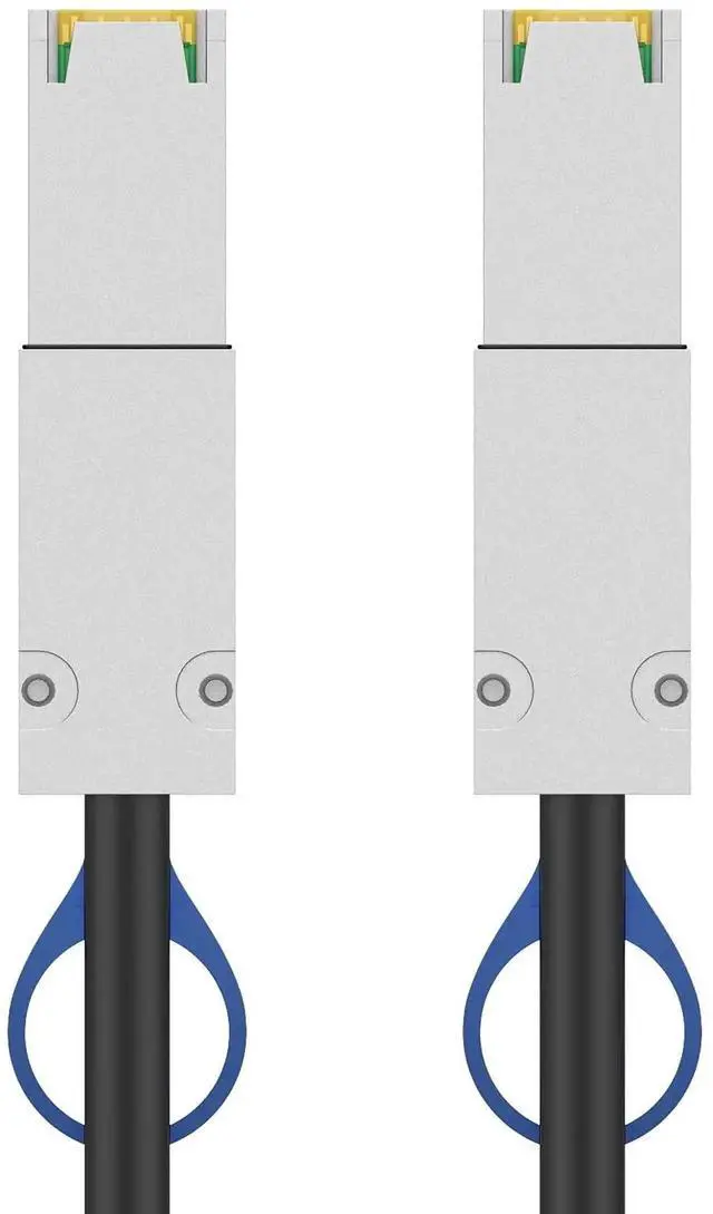 Alt view image 3 of 6 - WRIARICH 2M External Mini SAS Cable SFF-8088 26Pin Male to SFF-8088 26Pin Male High Speed Server Storage Cable