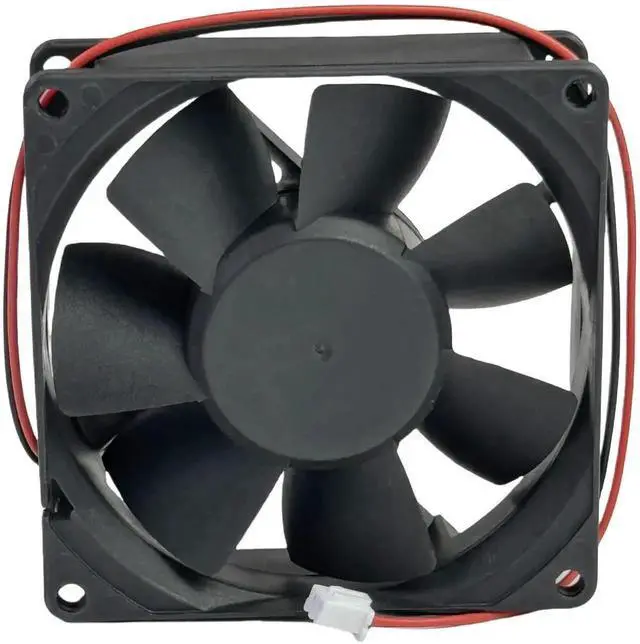 Alt view image 2 of 7 - WRIARICH SUNON KD1208PTS1 DC Cooling Fan 8025 8CM 12V 2.6W 2-Wire Chassis & Power Supply Fan
