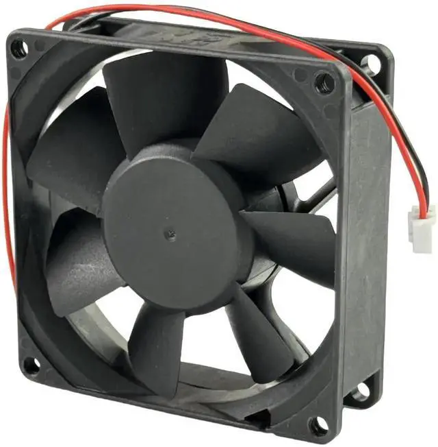 Alt view image 4 of 7 - WRIARICH SUNON KD1208PTS1 DC Cooling Fan 8025 8CM 12V 2.6W 2-Wire Chassis & Power Supply Fan