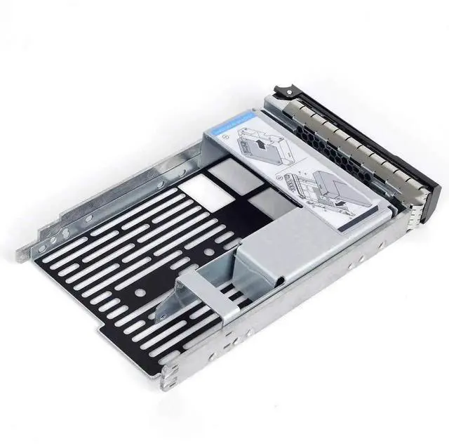 Alt view image 2 of 4 - WRIARICH 3.5 Inch Hard Drive Tray Caddy with 2.5" SSD HDD Adapter, SAS SATA Hard Disk Bracket Compatible with Dell PowerEdge 12G R320 T320 R420, 13G R230 R330 T330 R430 T430 Servers