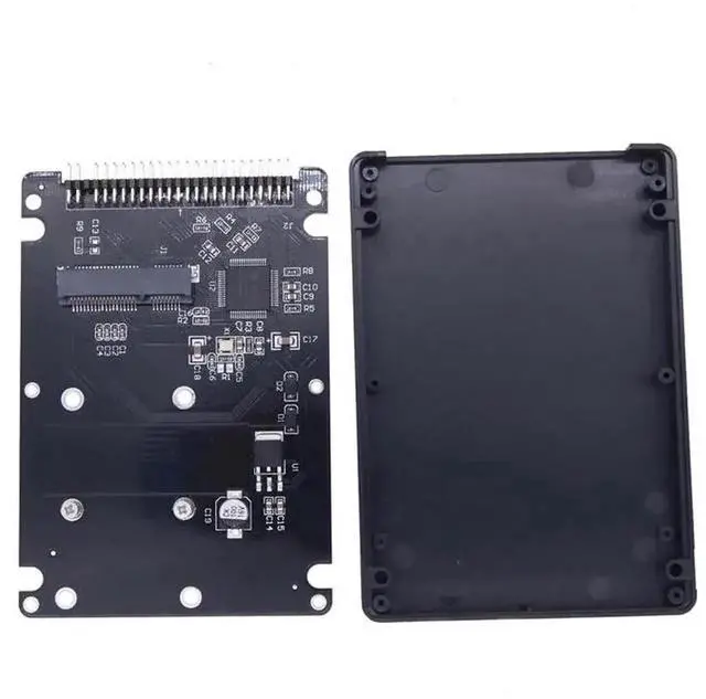 Main image of WRIARICH M.2 NGFF/mSATA to 2.5-inch IDE 44Pin SSD Adapter, Mini PCI-E Solid State Drive External Converter for Desktop & Laptop PC