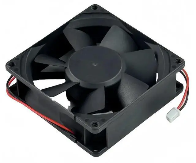 Alt view image 3 of 7 - WRIARICH SUNON KD1208PTS1 8025 DC12V 2.6W 2-Wire Brushless Cooling Fan, 8cm Replacement Fan for PC Case & Power Supply