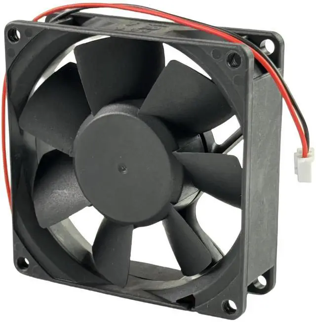 Alt view image 7 of 7 - WRIARICH SUNON KD1208PTS1 8025 DC12V 2.6W 2-Wire Brushless Cooling Fan, 8cm Replacement Fan for PC Case & Power Supply