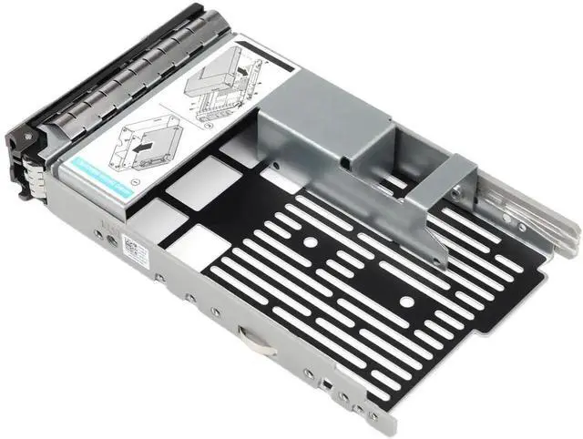Alt view image 4 of 5 - WRIARICH 3.5 Inch HDD Caddy Tray 0KG1CH KG1CH with 2.5" Drive Adapter 9W8C4 for Dell PowerEdge R530/R630/R730/R930/T430/T630/R730XD & MD1400/MD3400 Storage Array