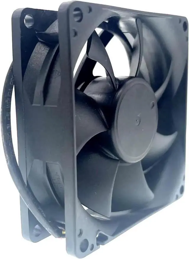 Alt view image 3 of 6 - WRIARICH EFC-08E12D-EF05 8025 80mm DC 12V 0.40A 3-Wire Dual Ball Bearing Cooling Fan for Elevator Inverter