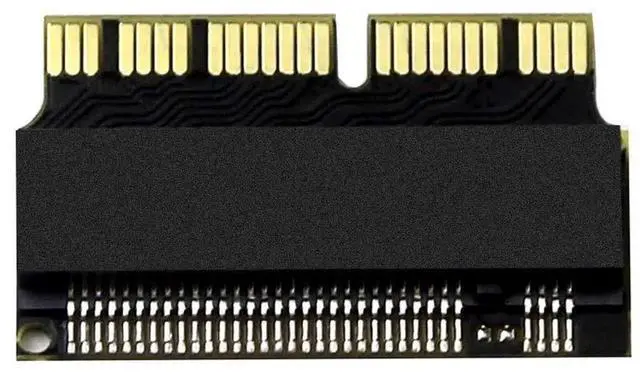Alt view image 4 of 5 - WRIARICH 10PCS M.2 NVMe PCIe x4 to MacBook SSD Adapter Card, NGFF M-Key NVMe Converter Compatible with MacBook Air A1465 A1466 / Pro A1502 A1398 (2013-2015)