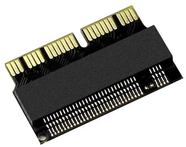 Alt view image 2 of 5 - WRIARICH 10PCS M.2 NVMe PCIe x4 to MacBook SSD Adapter Card, NGFF M-Key NVMe Converter Compatible with MacBook Air A1465 A1466 / Pro A1502 A1398 (2013-2015)