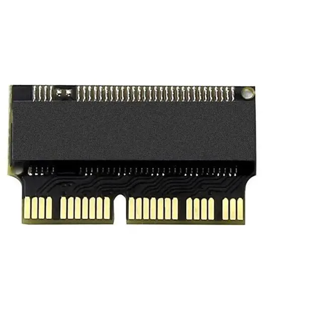 Alt view image 5 of 5 - WRIARICH 10PCS M.2 NVMe PCIe x4 to MacBook SSD Adapter Card, NGFF M-Key NVMe Converter Compatible with MacBook Air A1465 A1466 / Pro A1502 A1398 (2013-2015)