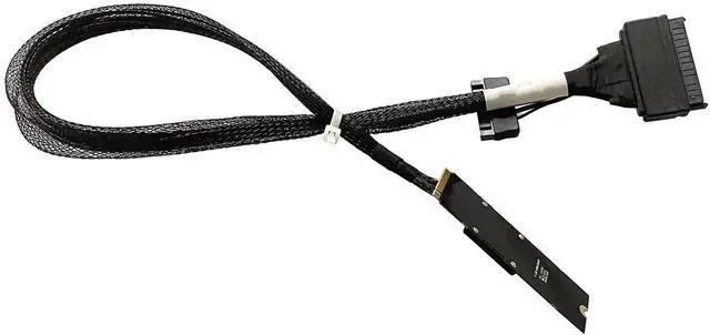 Main image of WRIARICH U.2 SFF-8639 NVMe SSD to Host Converter Cable, Integrated SATA 15Pin Power Harness, 50CM Internal Storage Adapter Wire