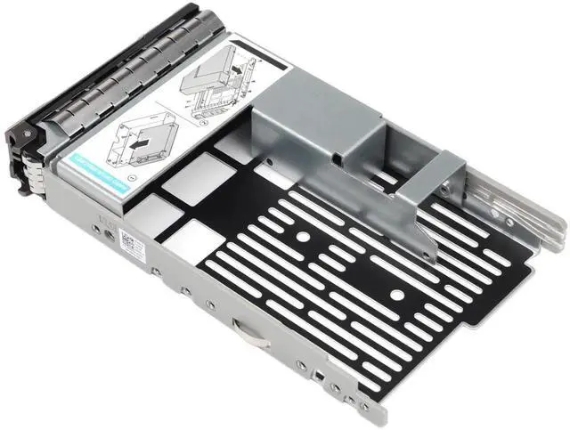 Alt view image 4 of 5 - 3.5" LFF Hot Swap Hard Drive Tray Caddy P/N 0KG1CH KG1CH with 2.5" SFF Adapter 9W8C4, SAS SATA HDD SSD Carrier Bracket for Dell PowerEdge R530 R630 R730 R930 T430 T630 R730XD & PowerVault MD1400 MD340
