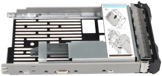 Alt view image 5 of 5 - 3.5" LFF Hot Swap Hard Drive Tray Caddy P/N 0KG1CH KG1CH with 2.5" SFF Adapter 9W8C4, SAS SATA HDD SSD Carrier Bracket for Dell PowerEdge R530 R630 R730 R930 T430 T630 R730XD & PowerVault MD1400 MD340