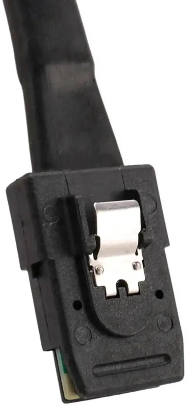 Alt view image 4 of 4 - WRIARICH 1M 3.33FT External SFF-8644 Mini SAS HD to Internal SFF-8087 36Pin Adapter Cable, 12Gbps SAS 3 Server RAID Hard Drive Interconnect Cable