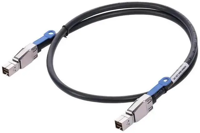 Main image of WRIARICH 0.5M Mini SAS HD Storage Cable, Dual SFF-8644 Male to Male High Density Server RAID Interconnect Cable
