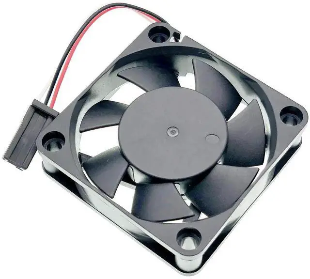 Alt view image 2 of 6 - WRIARICH 60x60x15mm System Cooling Fan for Fanuc 2406KL-05W-B59, DC24V 0.13A 3.12W 4600RPM 3-Wire