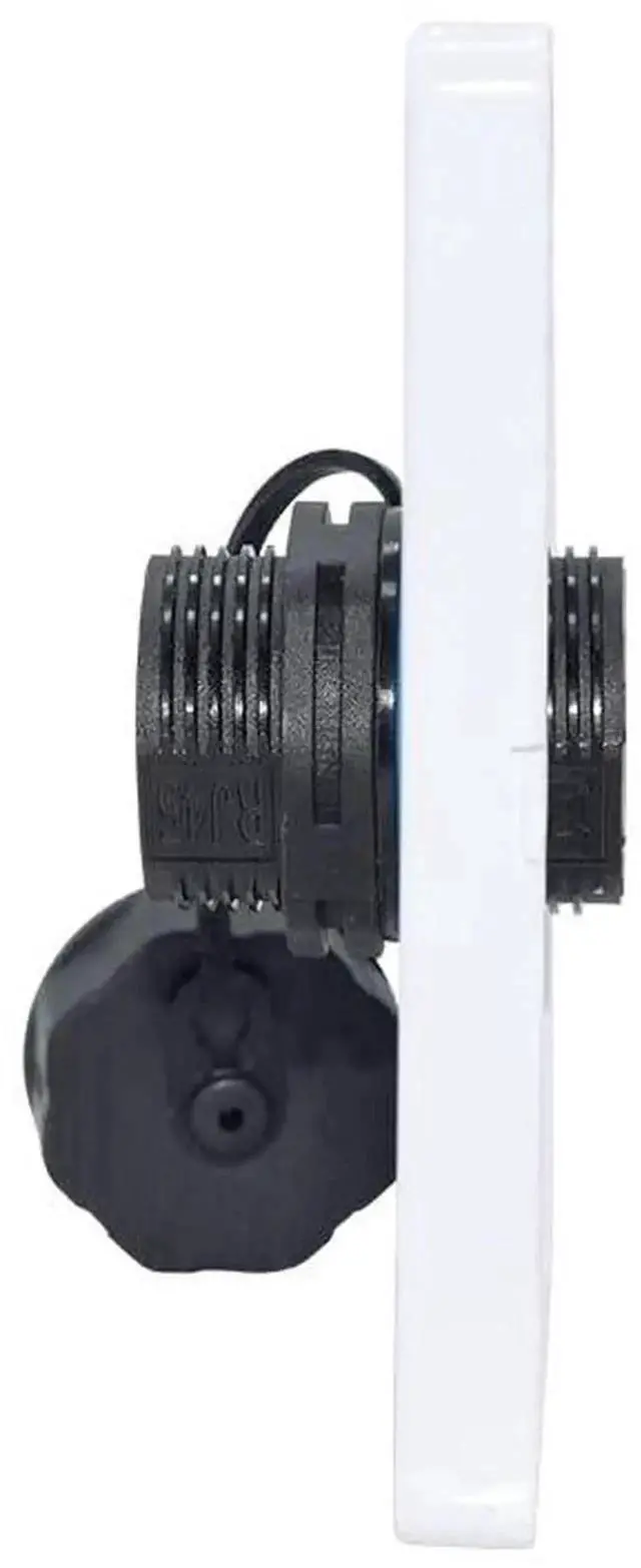 Alt view image 7 of 7 - WRIARICH 2 Pack Waterproof Panel Mount RJ45 Coupler, Shielded Pure Copper Female to Female Ethernet Connector with Dust Cap, Outdoor LAN Adapter Compatible with Cat5/Cat6/Cat6A/Cat7 Network Cables
