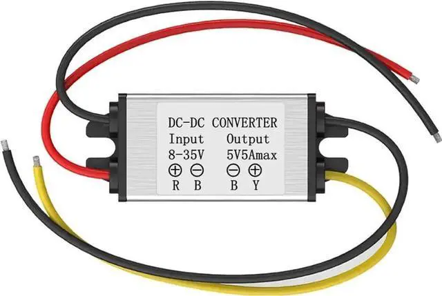 Main image of WRIARICH 8-35V to 5V 3A 15W DC-DC Step Down Converter, 12V 24V to 5V Voltage Regulator Power Module