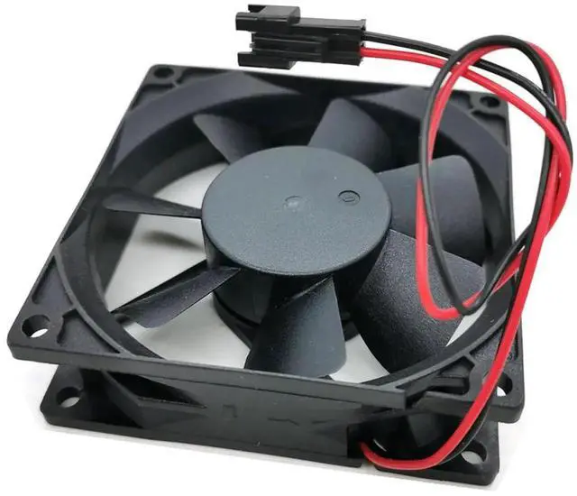 Alt view image 4 of 6 - WRIARICH TX8025L12S 8025 Silent Axial Cooling Fan DC 12V 0.08A 80×80×25mm Inverter Equipment Fan