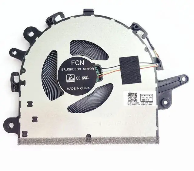 Main image of WRIARICH New CPU Cooling Fan DC28000F3F0 FLAW FRU 5F10S13875 for Lenovo IdeaPad S145-15 / 340C-15 / V15 Series Laptops