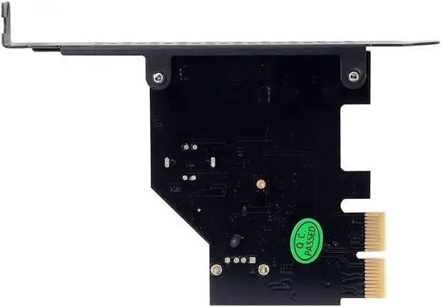Alt view image 2 of 6 - WRIARICH USB 3.2 Gen2 PCIe Expansion Card, Internal 20Pin Type-E A-Key Header for Front Panel USB-C, 10Gbps PCI Express Card with USB2.0 Type-A Female & Full Height Bracket